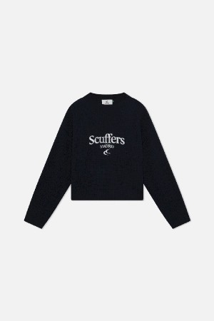 Camiseta Scuffers Mad Sweater Azul Marino | 30972PHVO