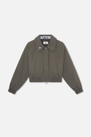 Chamarra Scuffers Harrington Grises Oscuro | 21394XOGF