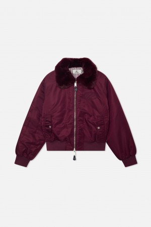 Chamarra Scuffers SCFF Bomber Jacket Vino | 05694OHSU