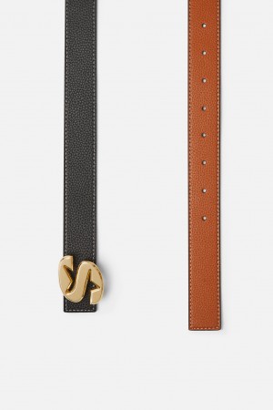 Cinturones Scuffers S-Star Belt Marrom Negros | 01857ZVAY