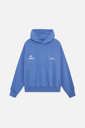 Hoodies Scuffers Hoodie Azul Rey Azules | 60542MUZB