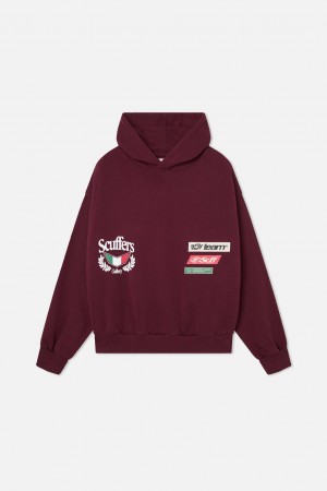 Hoodies Scuffers Romeo Hoodie Vino | 74620YSCQ