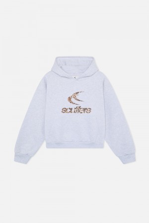 Hoodies Scuffers Safari Hoodie Grises | 37061JHTY