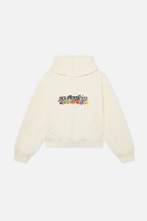 Hoodies Scuffers Sweet Ecru | 26897SOZY