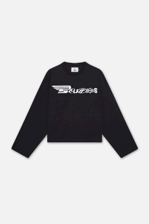 Long sleeve Scuffers Internet Longsleeve Azules | 42905VNKQ