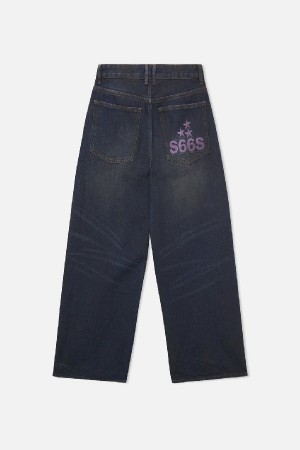 Pantalon Scuffers S66S Blue Jeans | 53780ELWQ