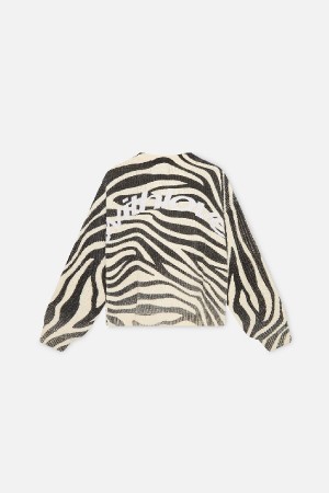 Prendas De Punto Scuffers Amore Knit Zebra | 02741RHNQ