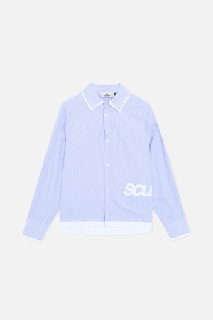 Shirts and Polos Scuffers Broke Shirt Striped | 69472MAXQ