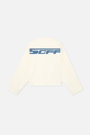 Sudaderas Scuffers Nascar Ecru | 97238VZMF