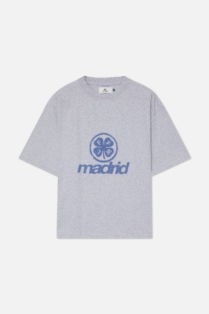 T-Shirts Scuffers Clover T-Shirt Grises | 85164STJE