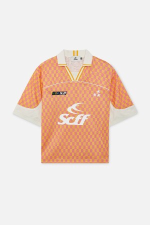 T-Shirts Scuffers Senna Naranjas | 51806EMBS