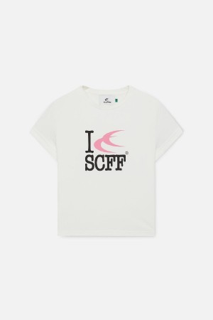 T-Shirts Scuffers Souvenir Top Ecru | 47582SPBY