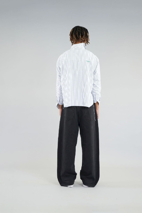 Camisas Scuffers CLG stripes Grises | 31694DSHY