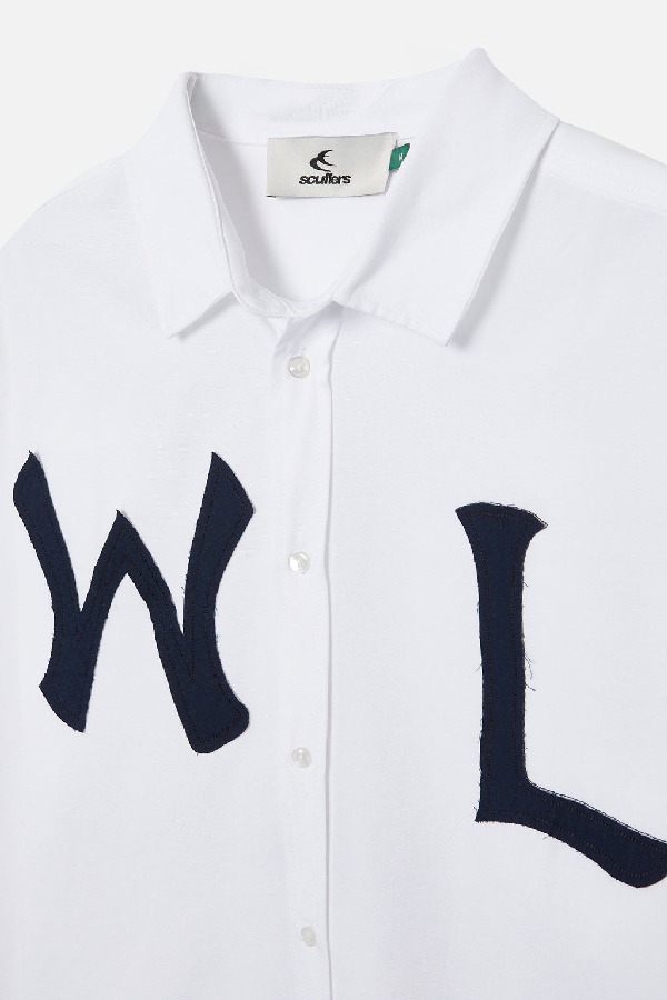 Camisas Scuffers With Love Blancos | 01654QHIV