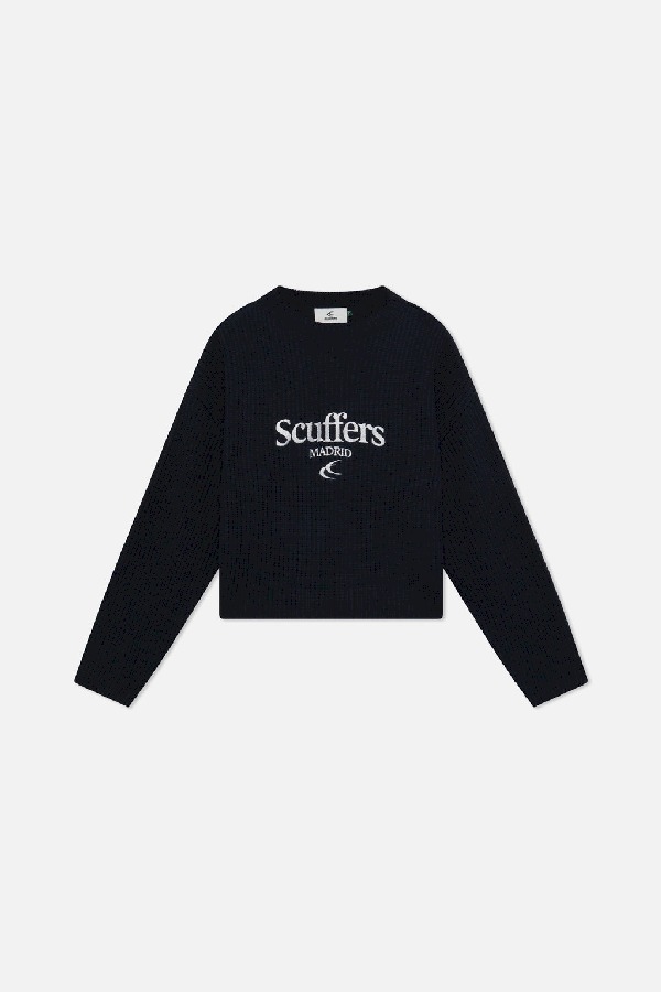 Camiseta Scuffers Mad Sweater Azul Marino | 30972PHVO