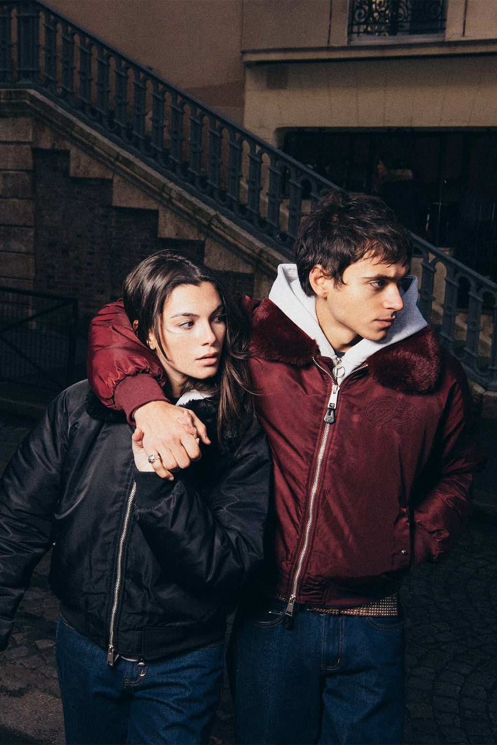 Chamarra Scuffers SCFF Bomber Jacket Vino | 05694OHSU