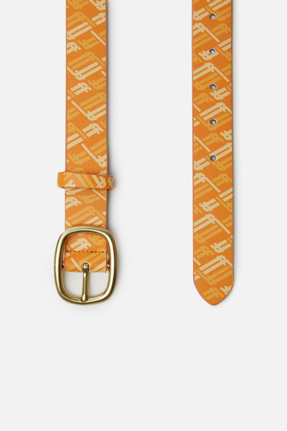 Cinturones Scuffers Monogram Belt Amarillos | 61843VOAP