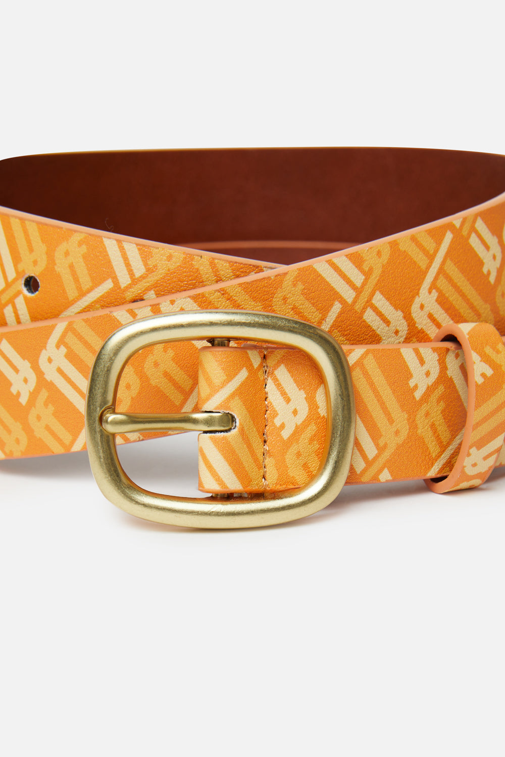 Cinturones Scuffers Monogram Belt Amarillos | 61843VOAP