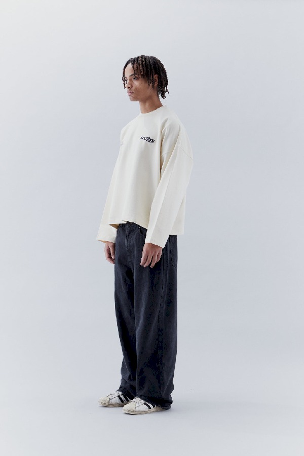 Crewneck Scuffers Palm Ecru | 72618TAPD