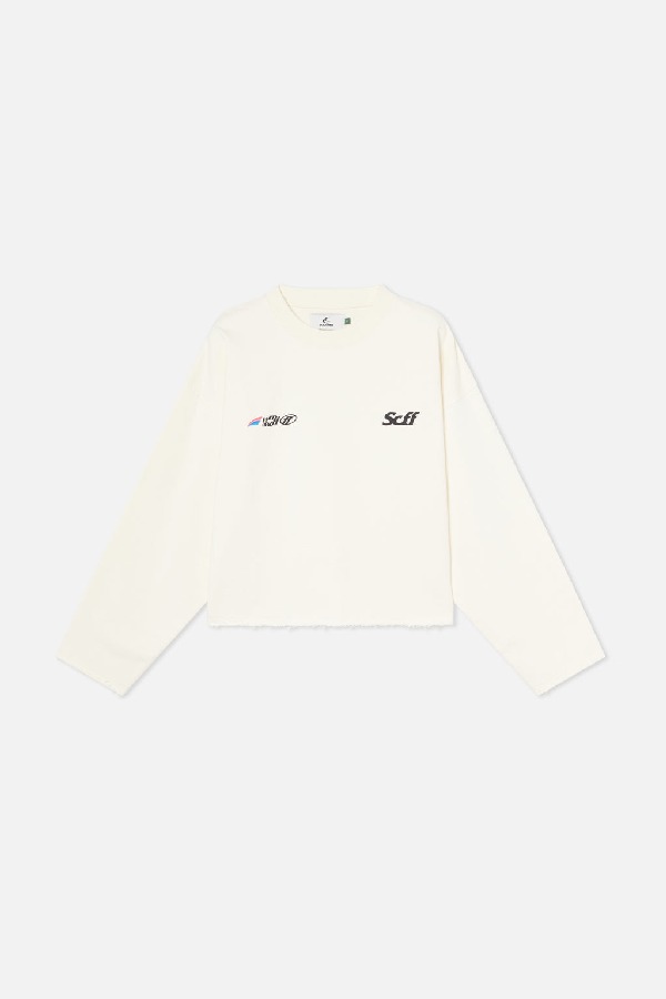 Crewneck Scuffers SCFF Ecru | 54320KMWC
