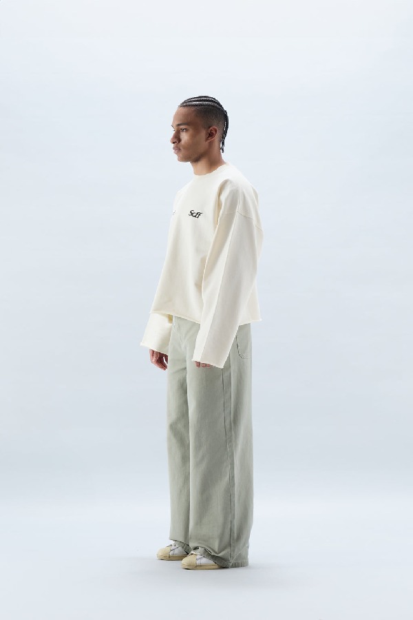 Crewneck Scuffers SCFF Ecru | 54320KMWC