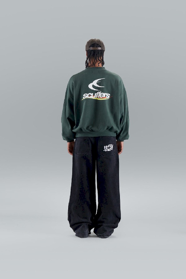 Crewneck Scuffers Sign Verdes | 68307UCFW