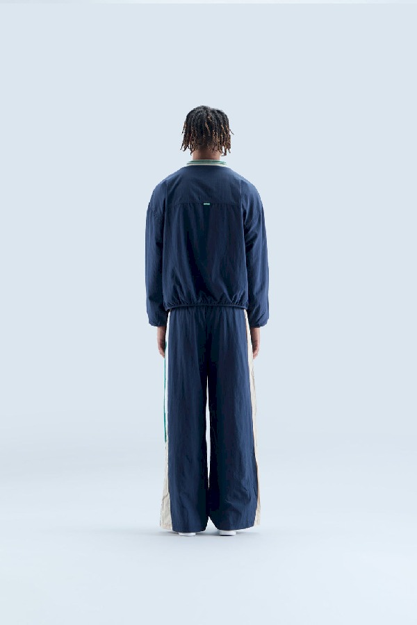 Crewneck Scuffers Sports Tech Azul Marino Verdes | 87406PWVA