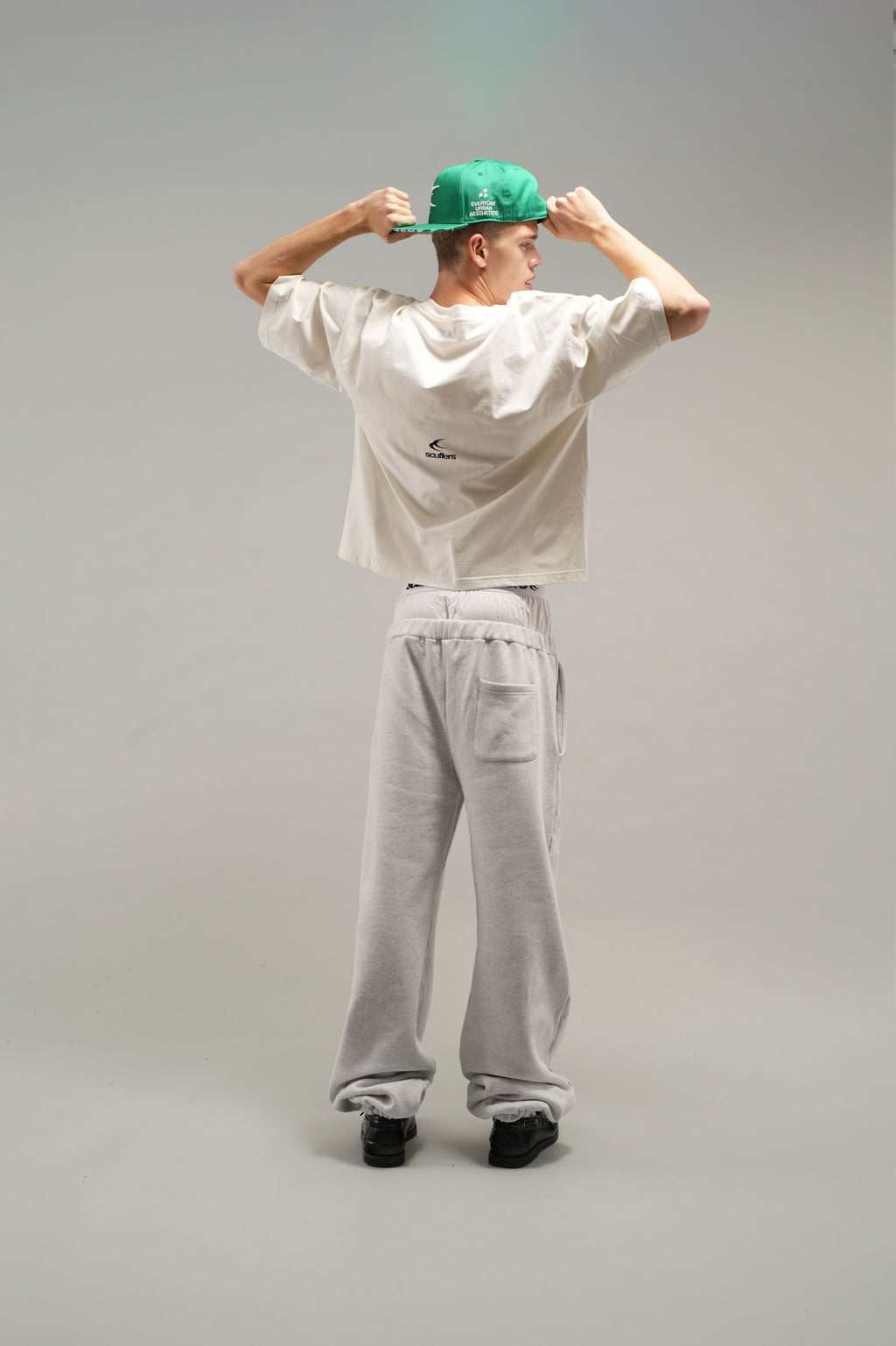 Gorra Scuffers SCFF Fitted Cap Verdes | 40579TLCZ