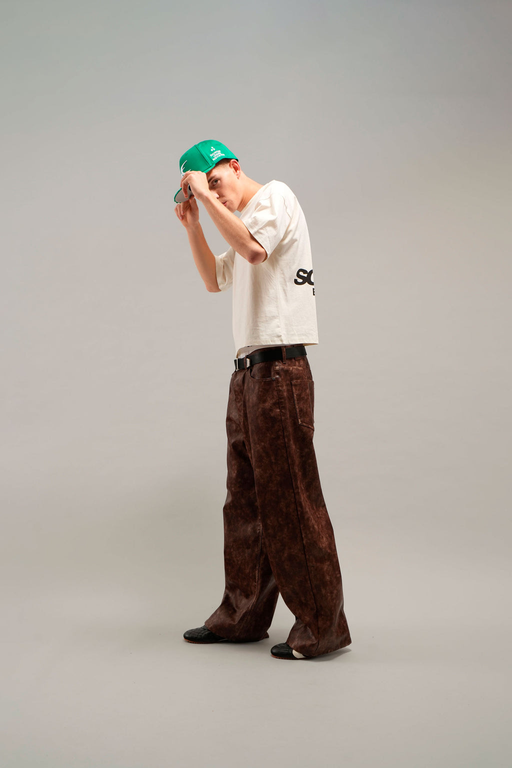 Gorra Scuffers SCFF Fitted Cap Verdes | 40579TLCZ