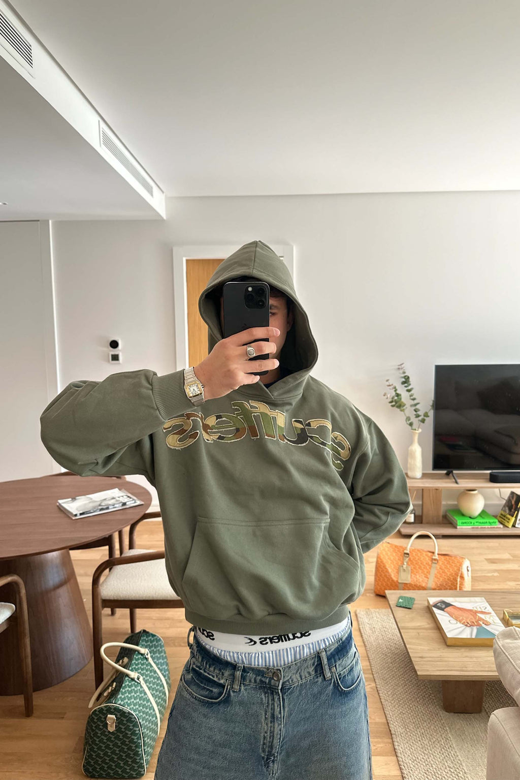 Hoodies Scuffers Animal Hoodie Verdes | 30917JIEL