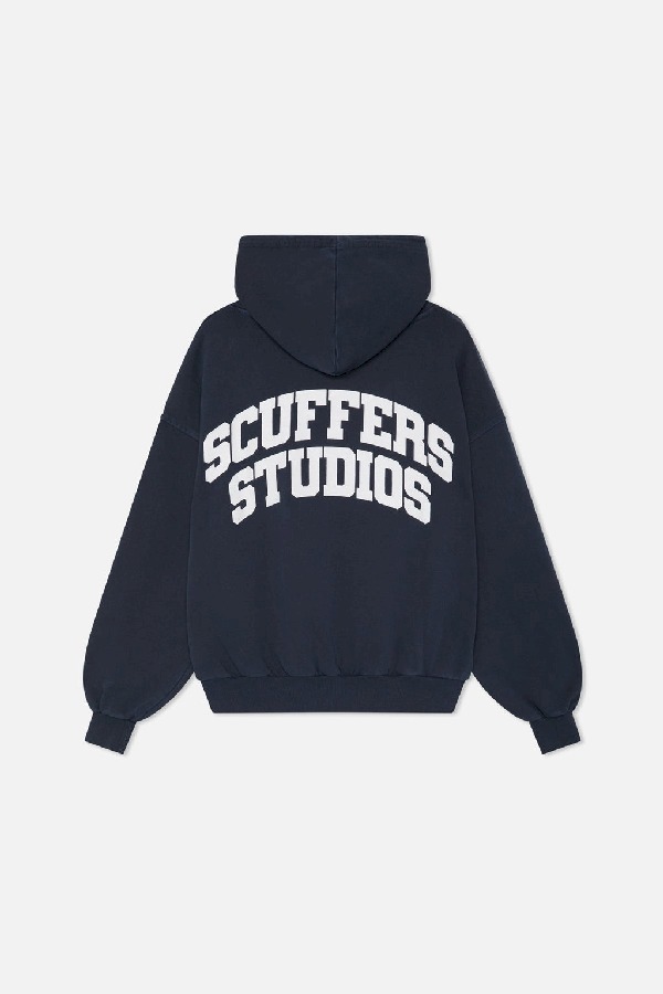Hoodies Scuffers Beauty Azul Marino | 42597SICZ