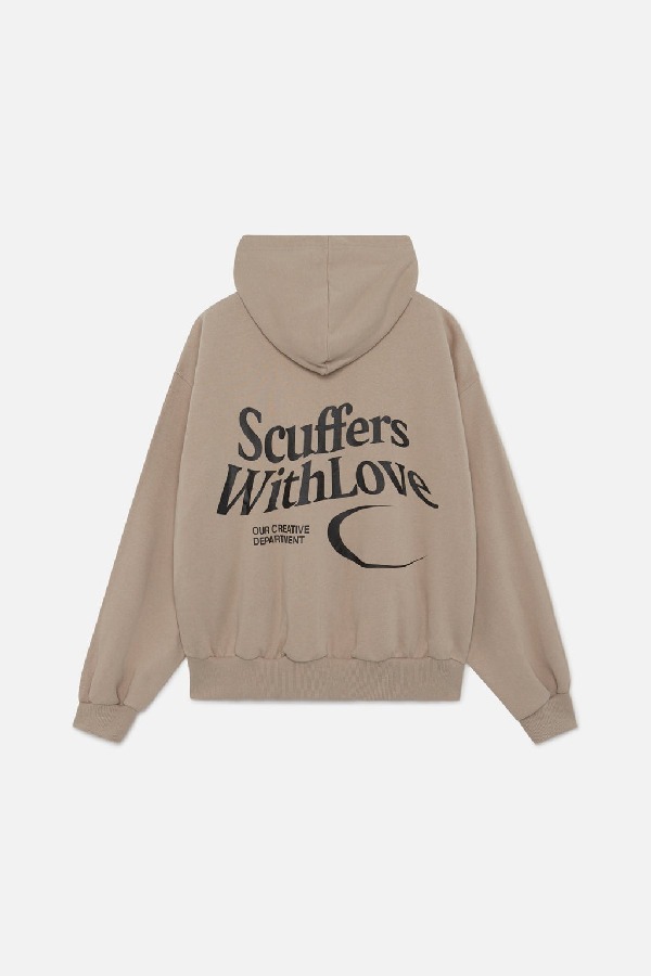 Hoodies Scuffers Excess of Future 2.0 Grises Claro | 49821VMTY