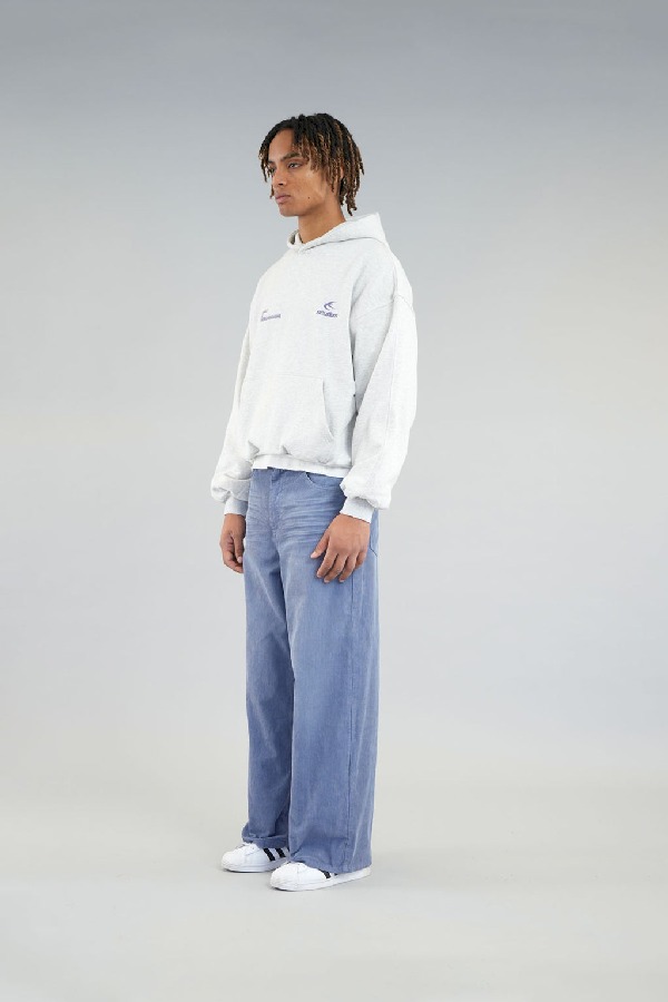Hoodies Scuffers Globally Grises | 50391PEXK