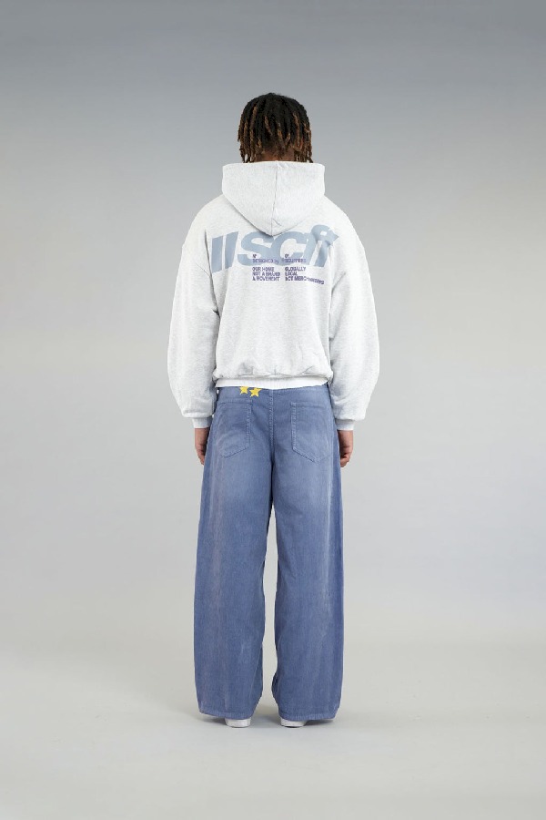 Hoodies Scuffers Globally Grises | 50391PEXK