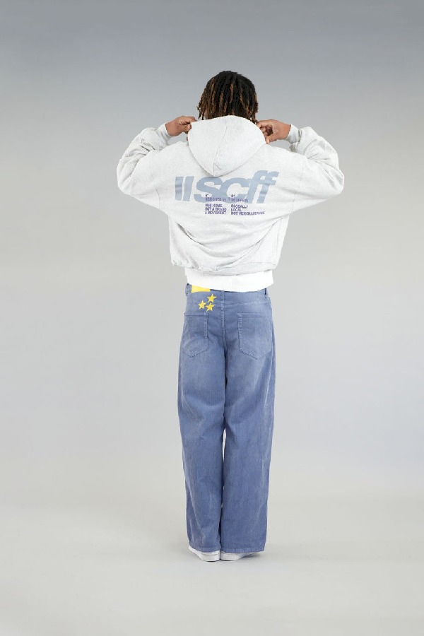 Hoodies Scuffers Globally Grises | 50391PEXK