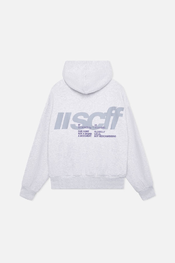 Hoodies Scuffers Globally Grises | 50391PEXK