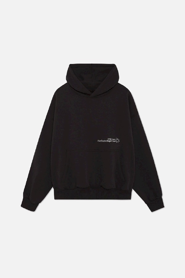 Hoodies Scuffers Hopeless Romantic Negros | 50761UNPC