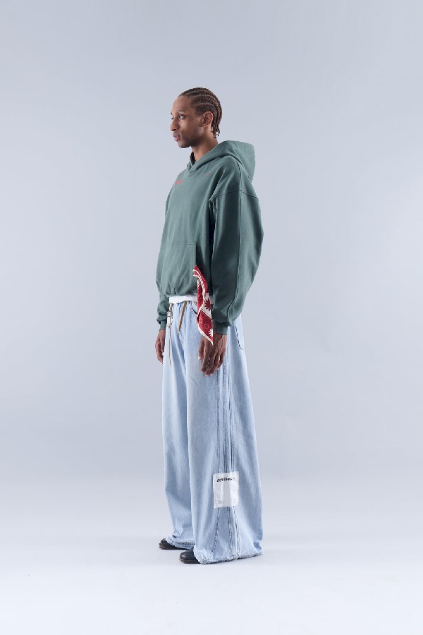 Hoodies Scuffers Motor Studios Verdes | 45312RALX