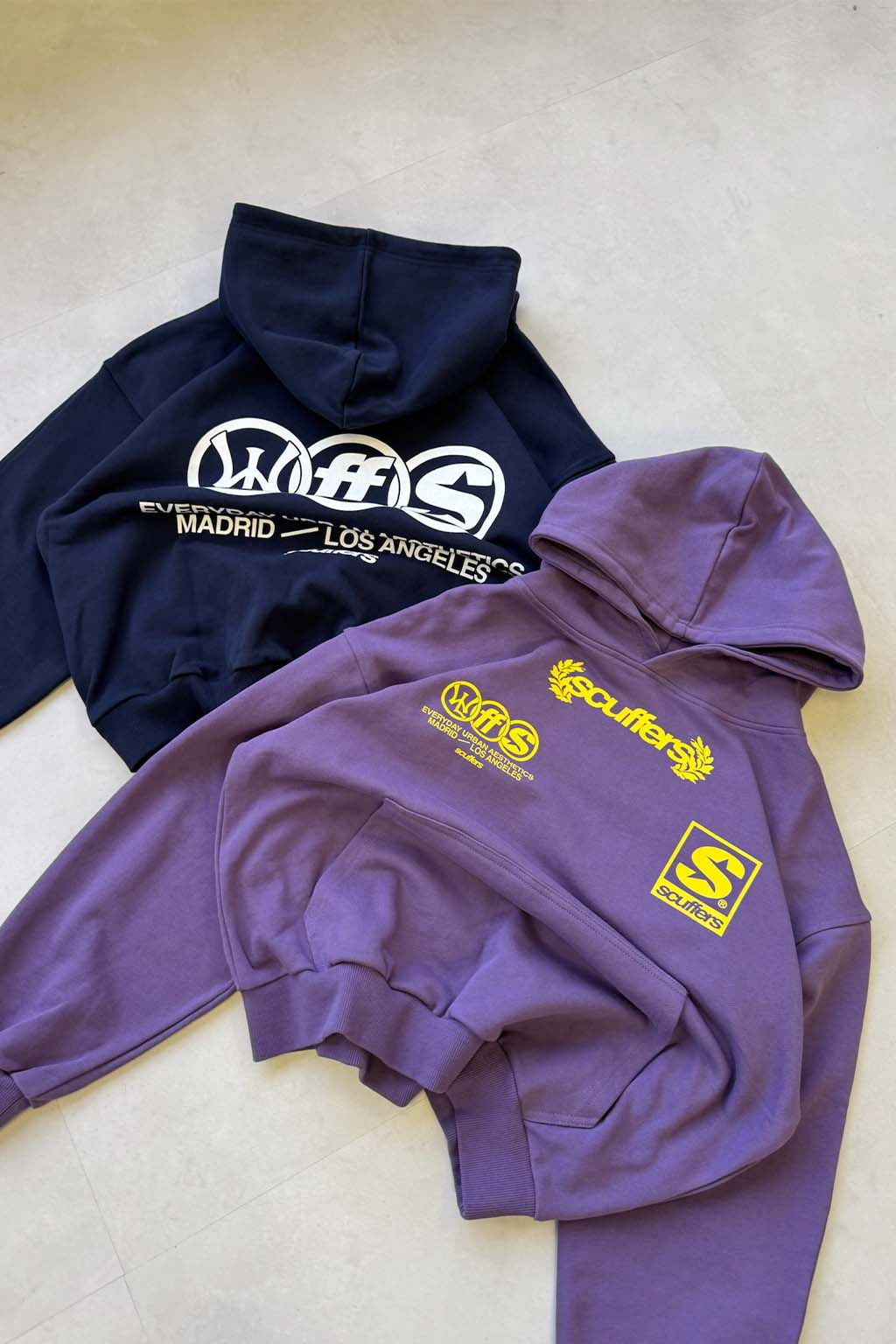 Hoodies Scuffers New Age Hoodie Morados | 31906JGZC