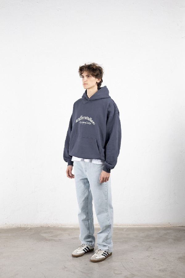 Hoodies Scuffers POS Scuffersstudios Azul Marino | 73096DWKV