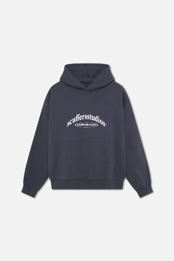 Hoodies Scuffers POS Scuffersstudios Azul Marino | 73096DWKV