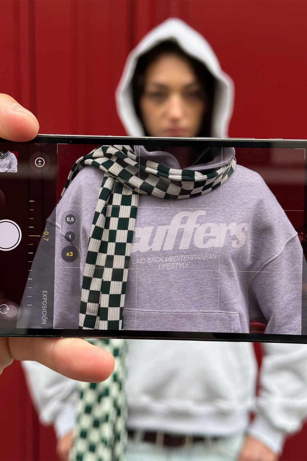 Hoodies Scuffers Pop Hoodie Grises Claro | 18590NPQM