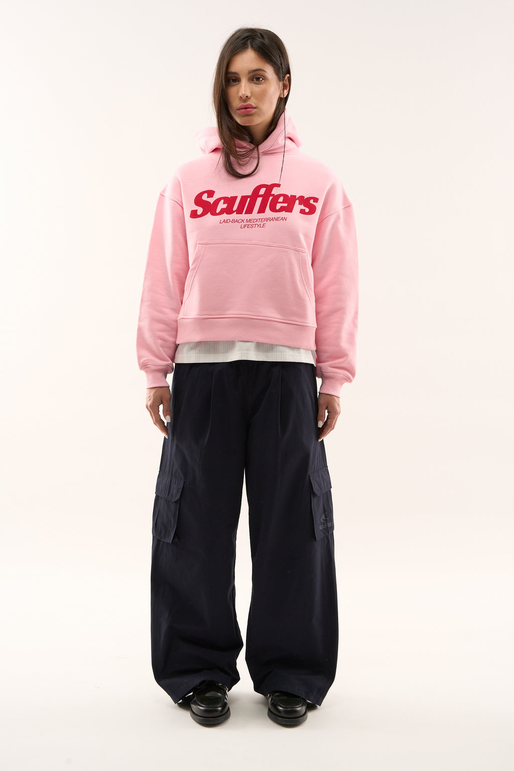 Hoodies Scuffers Pop Hoodie Rosas Claro | 76538XRYB