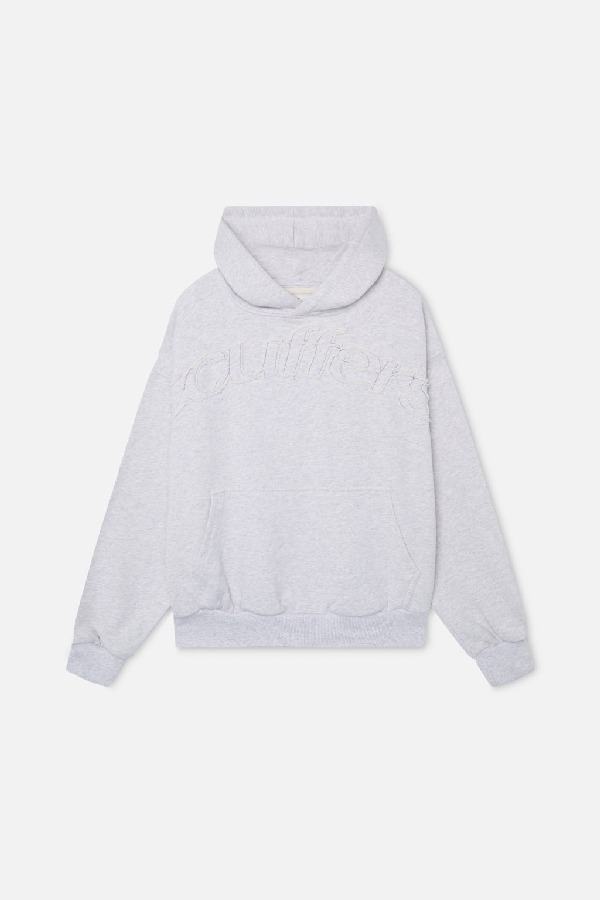Hoodies Scuffers RAW Grises Claro | 93574QHTK