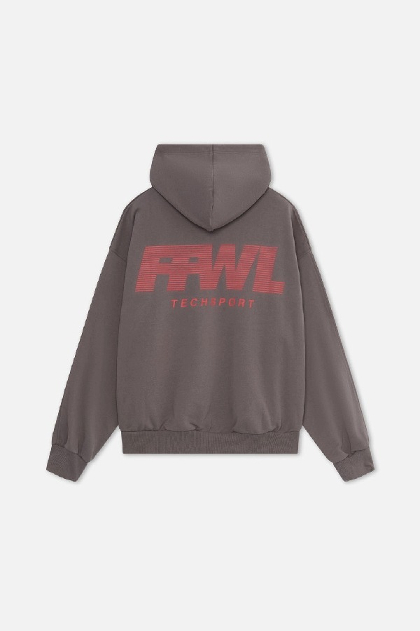 Hoodies Scuffers Racing Grises | 10729ZJDM