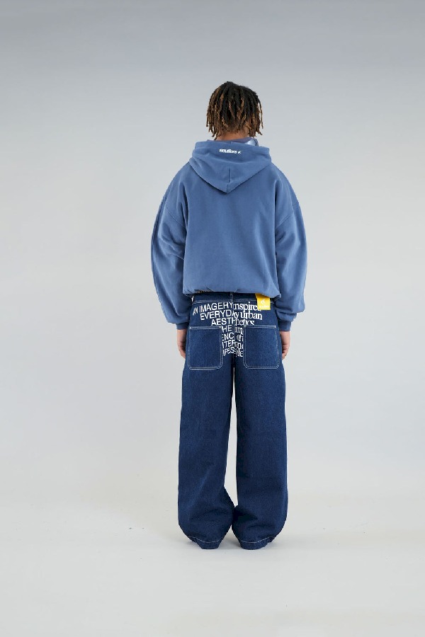 Hoodies Scuffers Safari Azules | 53690ORYV