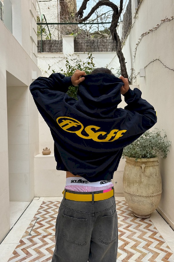 Hoodies Scuffers Scff HD Azules | 05726UBKD