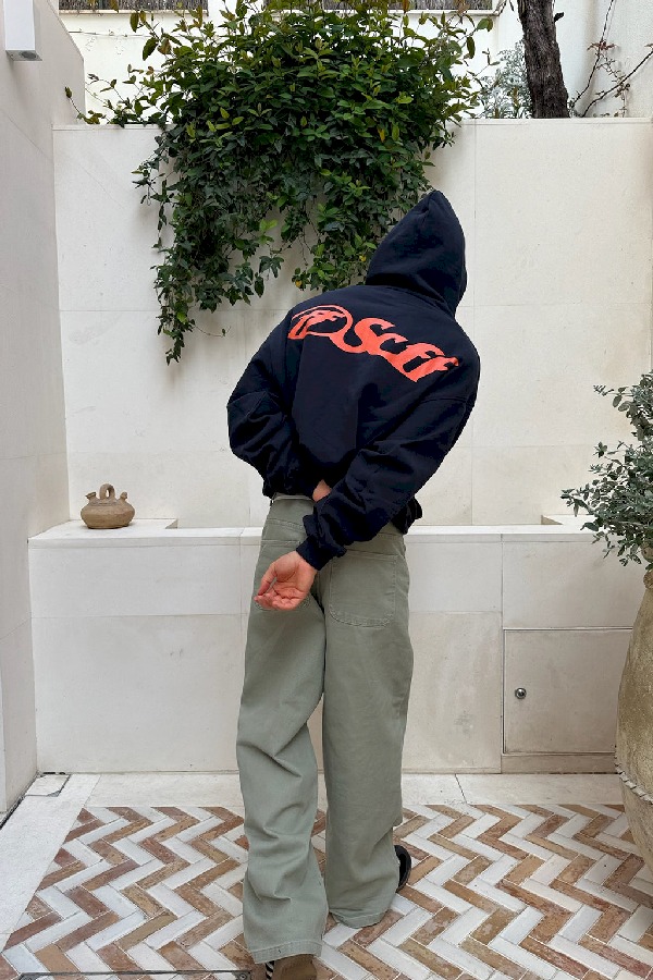 Hoodies Scuffers Scff HD Grises Oscuro | 27890CUTL