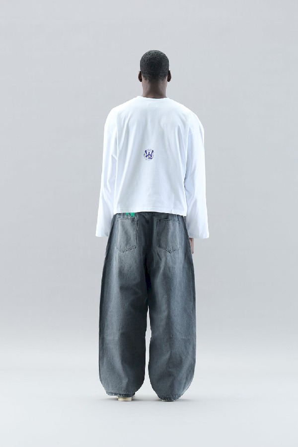 Long sleeve Scuffers SSS SCFF Longsleeve Blancos | 49287KRQS