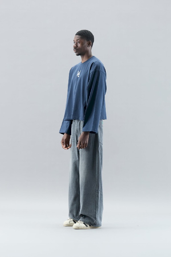 Long sleeve Scuffers SSS Yankees Longsleeve Azul Marino | 75982LREP